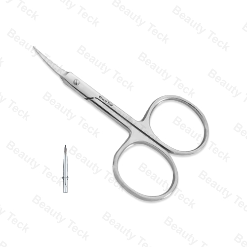 Cuticle Scissors Euro Screw Curved