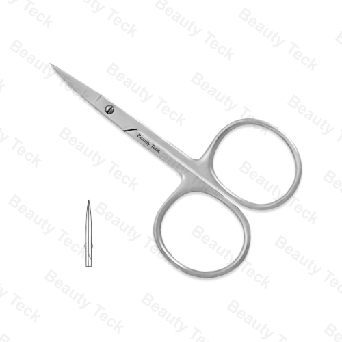 Fine Scissors Euro Screw Curved