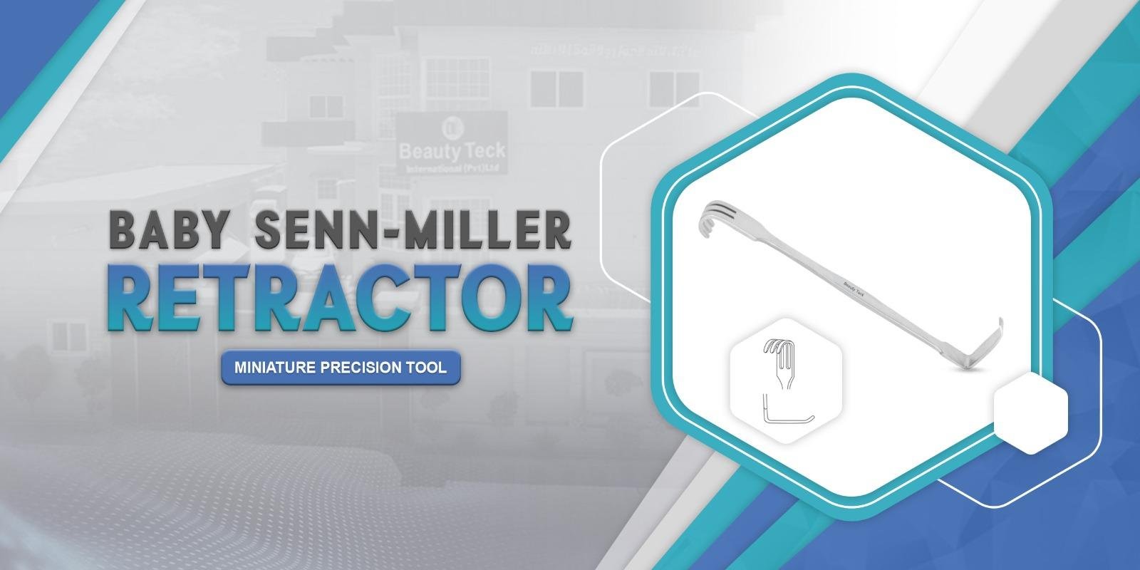 Baby Senn Miller Retractor: Miniature Precision Tool