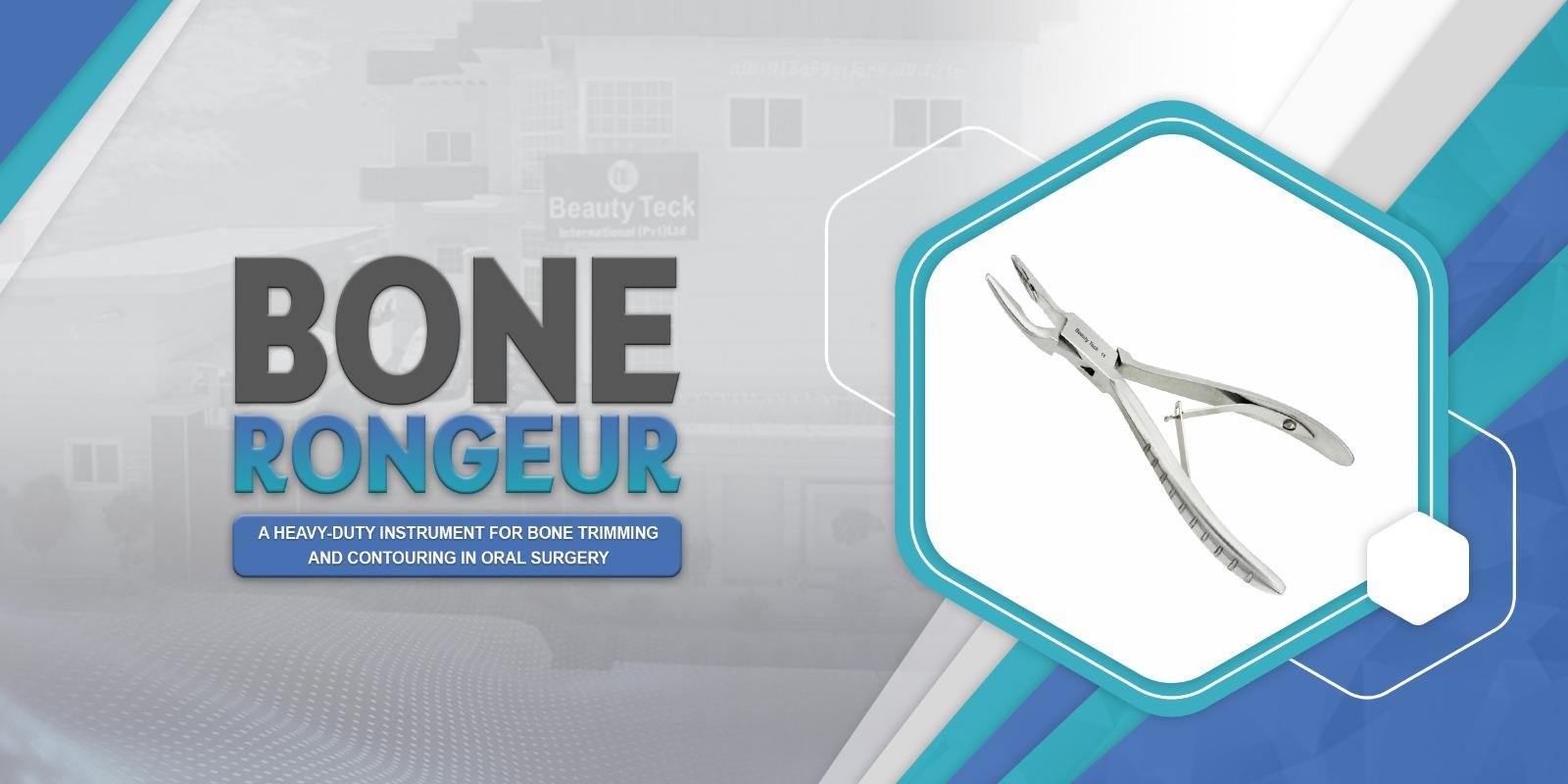 Bone Rongeur: A Heavy-Duty Instrument for Bone Trimming and Contouring in Oral Surgery