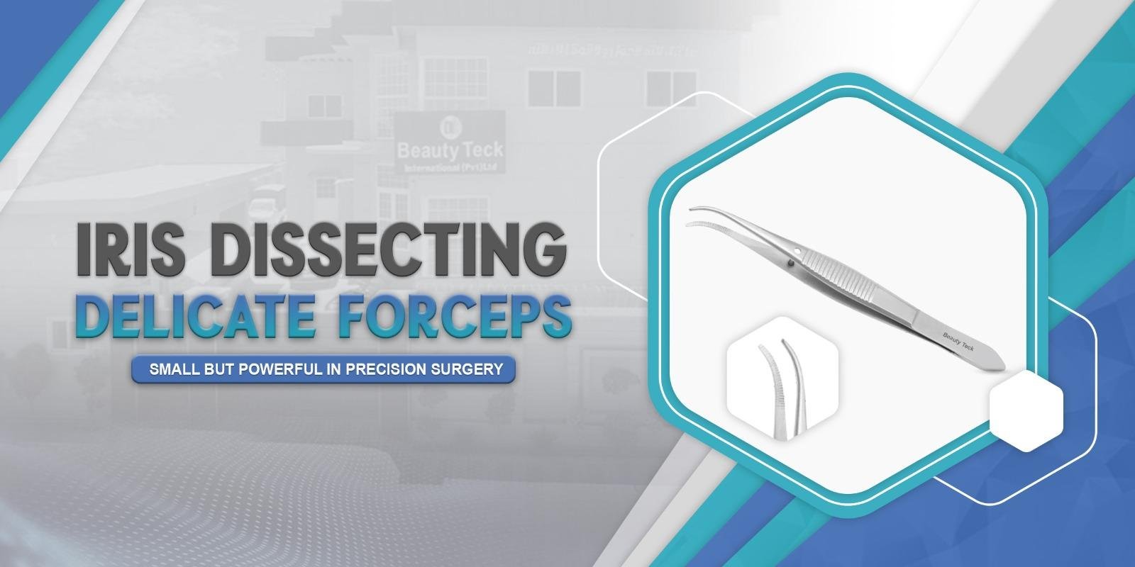 Iris Dissecting Delicate Forceps: Small but Powerful in Precision Surgery