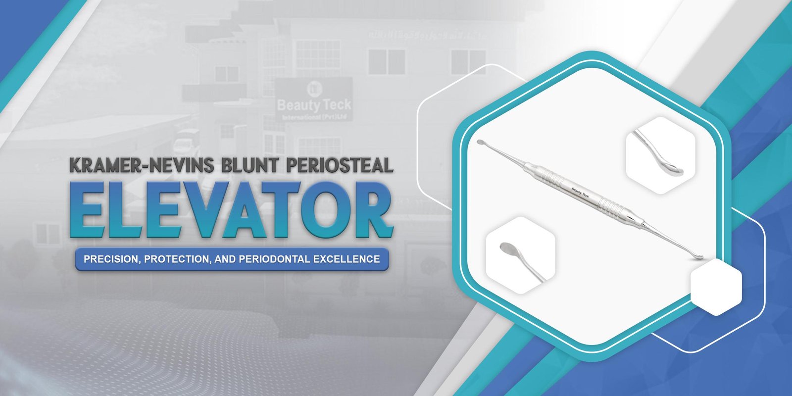 Kramer-Nevins Blunt Periosteal Elevator: Precision, Protection, and Periodontal Excellence