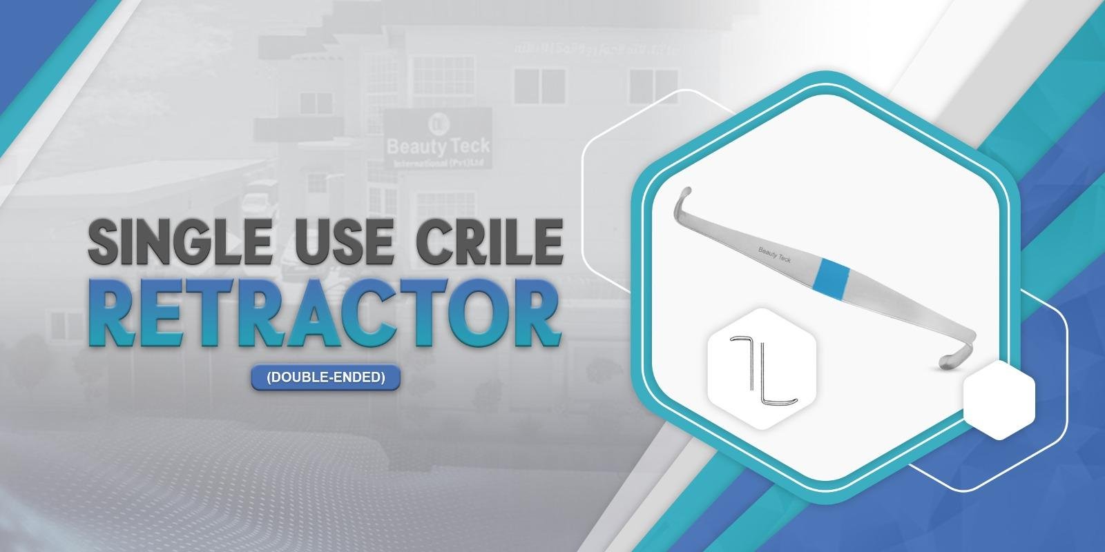 Single Use Crile Retractor (Double-Ended)