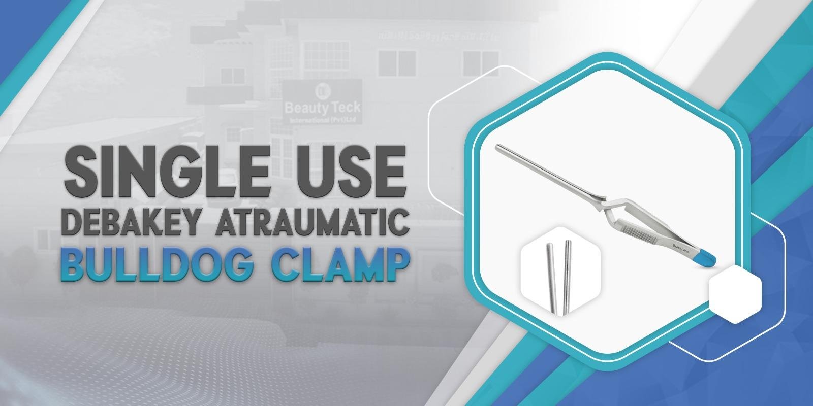 Single Use DeBakey Atraumatic Bulldog Clamp