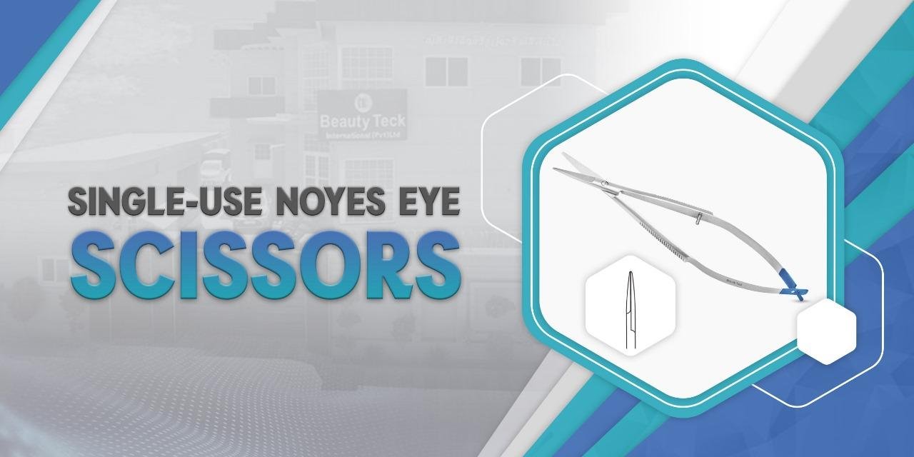 Single-Use Noyes Eye Scissors