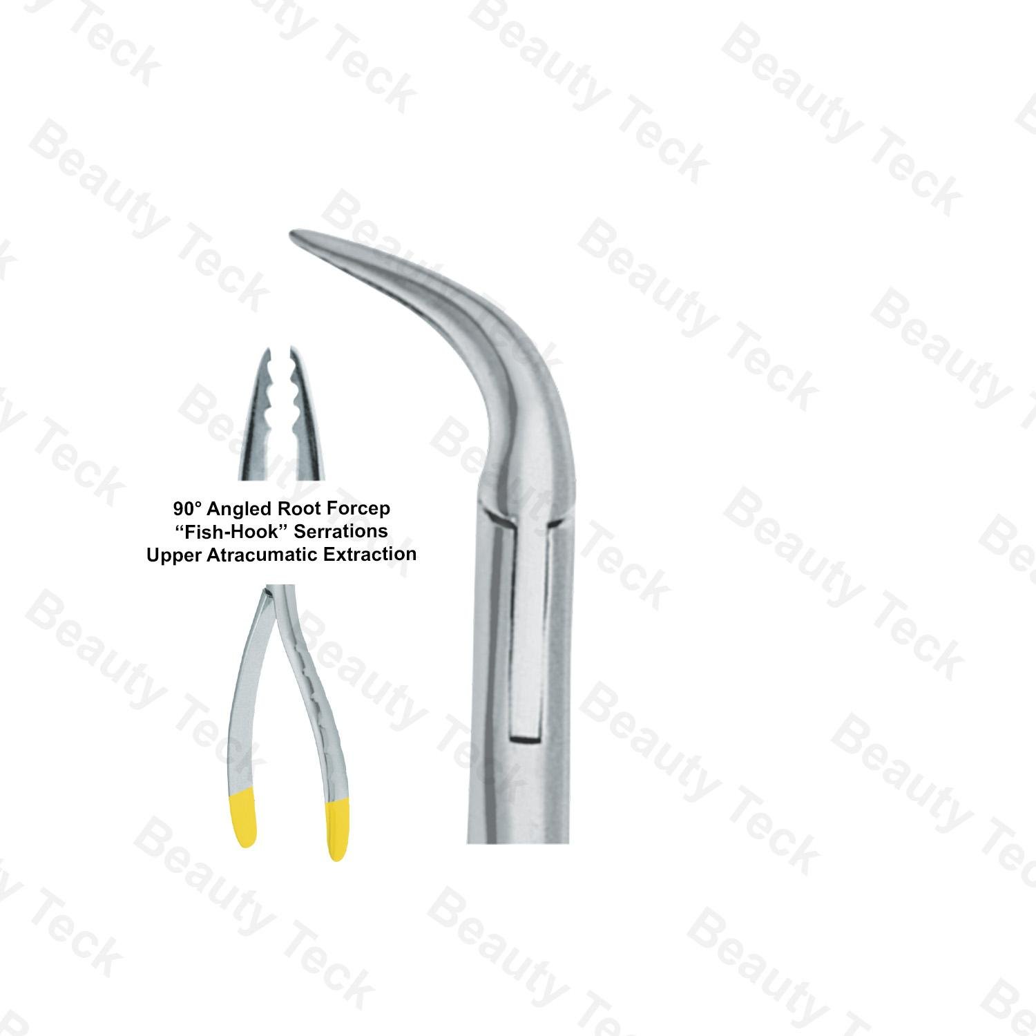 EXTRACTING FORCEPS AMERICAN PATTERN (90 degree ANGELED ROOT FORCEP 
