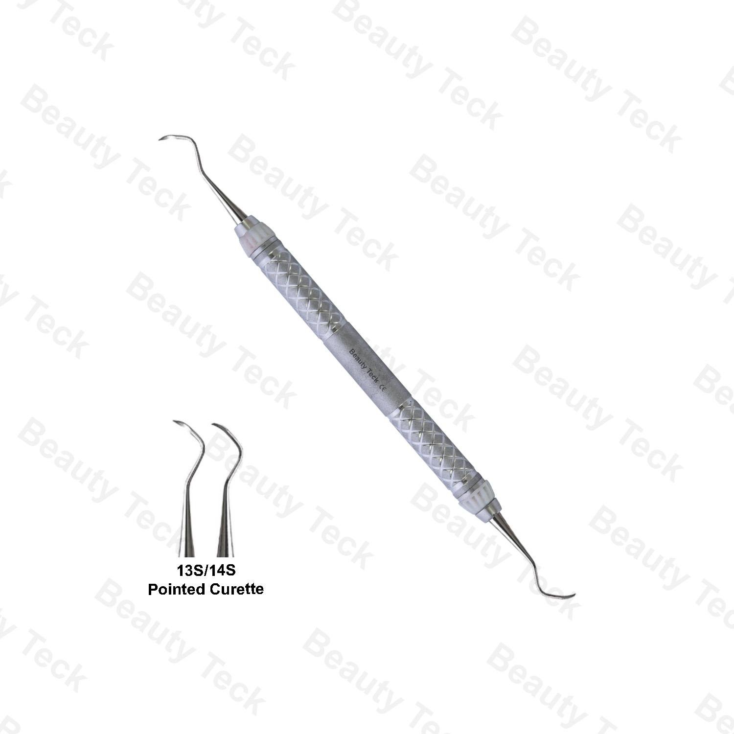 13S/14S POINTED CURETTE (DESIGN HANDLE)