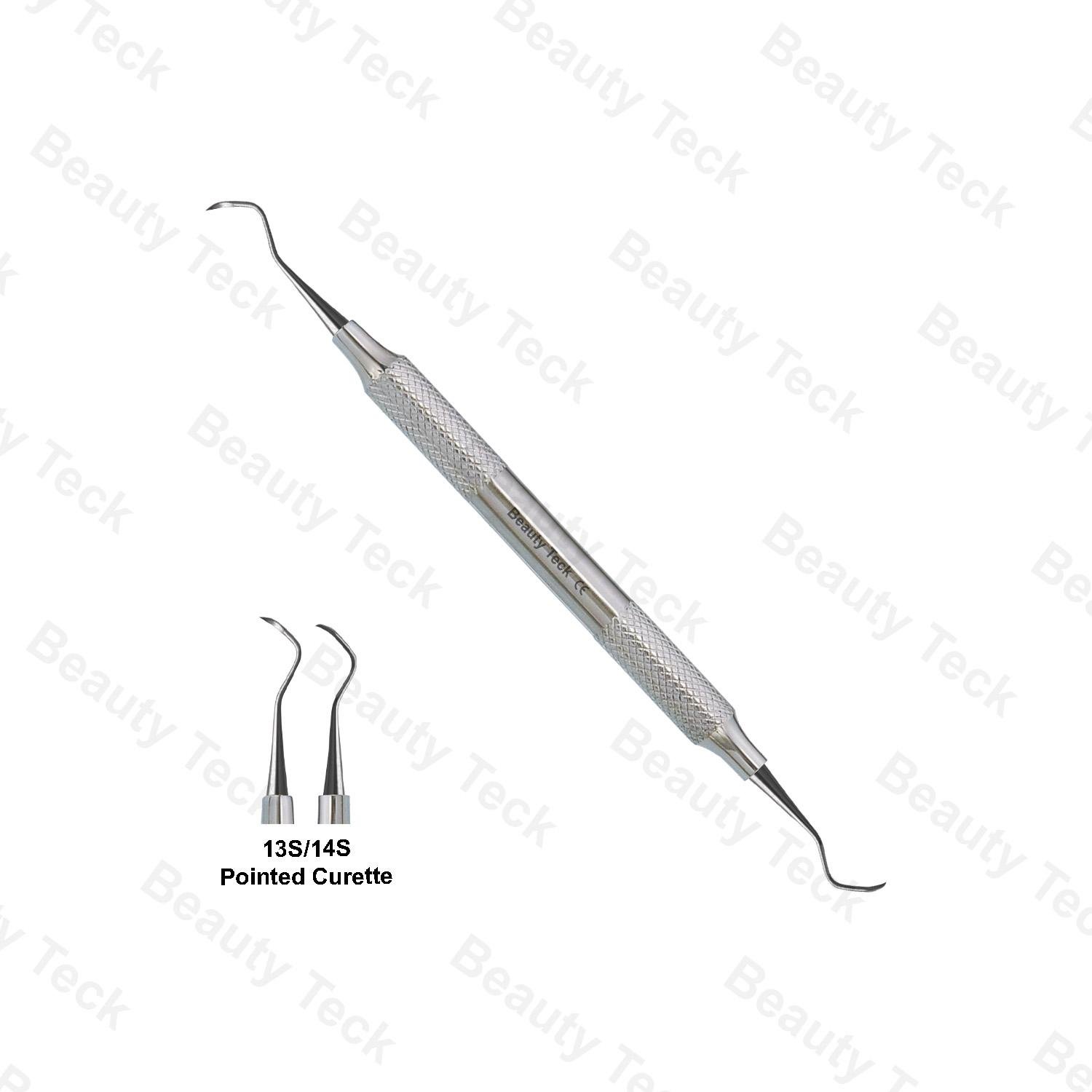 13S/14S POINTED CURETTE (HOLLOW HANDLE)