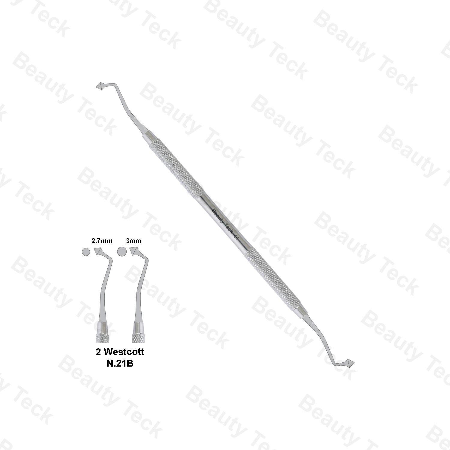 AMALGAM AND BURNISHER FILLER 2, WESTCOTT N.21B (2.7MM / 3MM)