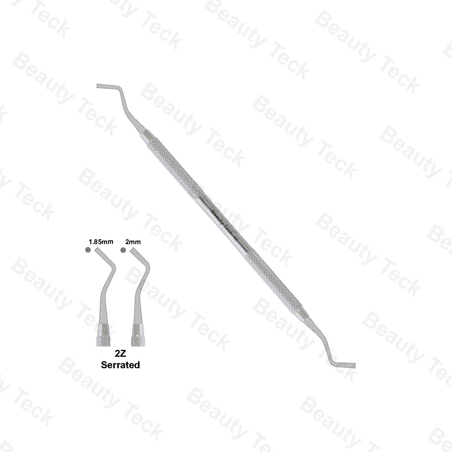 AMALGAM AND PLASTIC FILLER  SERRATED 2Z (1.85MM/2MM)