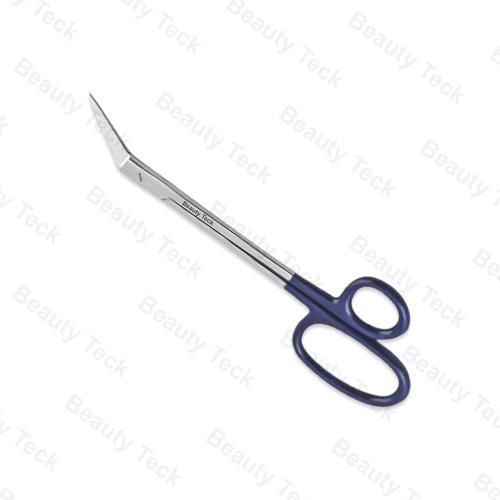 Angled Toe Nail Scissors with G.T Ring (Mirror/Satin) Straight: BTB2-1268