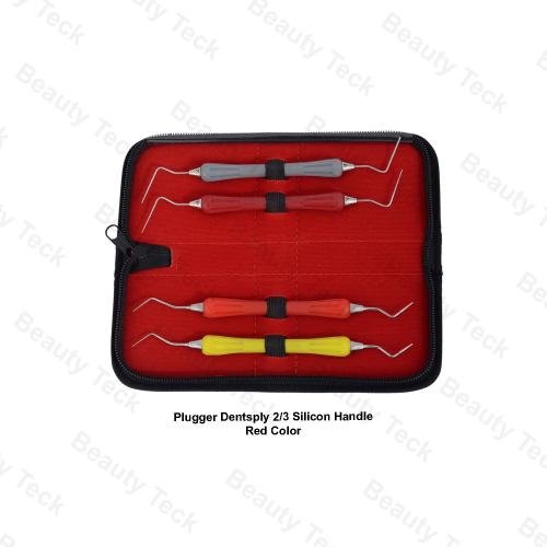 ARTE INSTRUMENT (PLUGGER DENTSPLY 2/3 SILICON HANDLE RED COLOR)