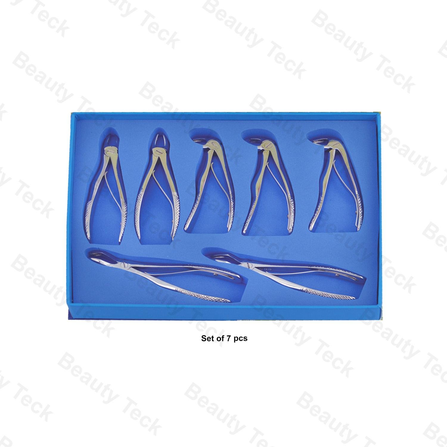 BABY EXTRACTING FORCEPS SET OF SEVEN PCS