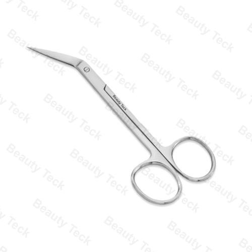 BEAUTY Teck Angled Toe Nail Scissors (Mirror/Satin) Straight: BTB2-1262