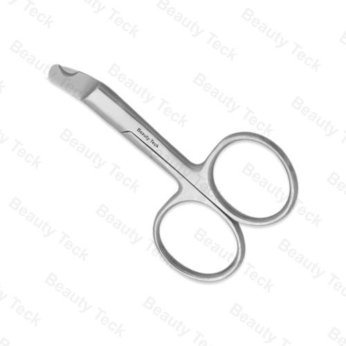 BEAUTY Teck Cat Nail Scissors (Mirror/Satin) Curved: BTB2-1259