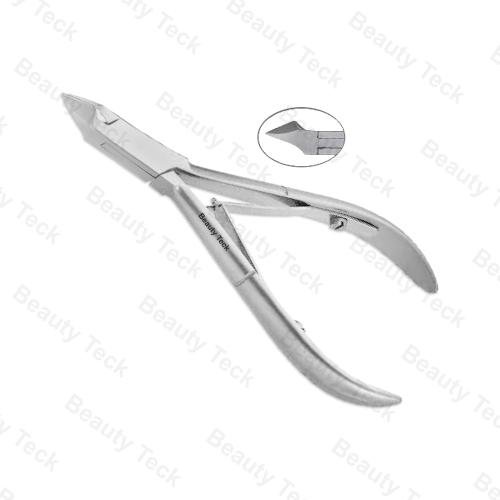 BEAUTY Teck Cuticle Nipper (Box Joint, Double Spring, Mirror/Satin) BTB3-1315