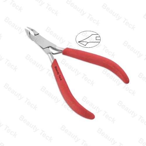 BEAUTY Teck Cuticle Nipper (Lap Joint, Double Spring, PVC Handle) BTB3-1300, BTB3-1301