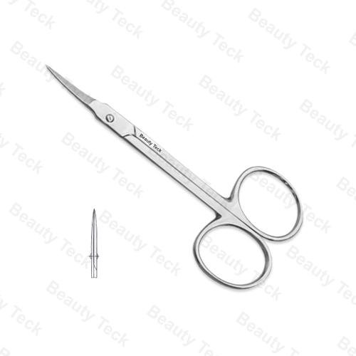 BEAUTY Teck Cuticle Scissors (Euro Screw, Mirror/Satin) BTB2-1043