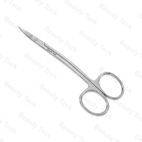 BEAUTY Teck Cuticle Scissors (Fix Screw, Mirror/Satin) Straight: BTB2-1121