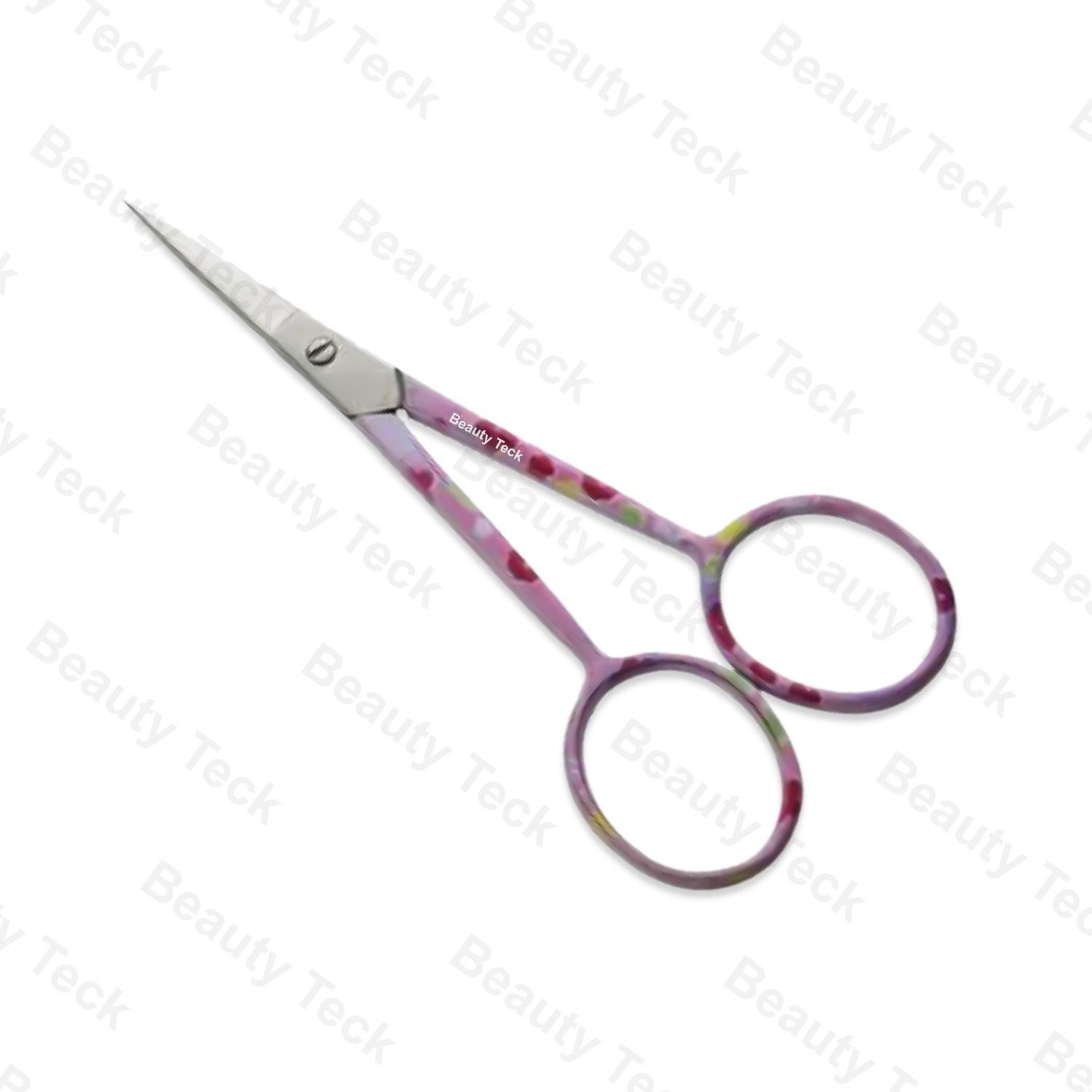 BEAUTY Teck Cuticle Scissors (Fix Screw, Paper Coated, Curved) BTB2-1160