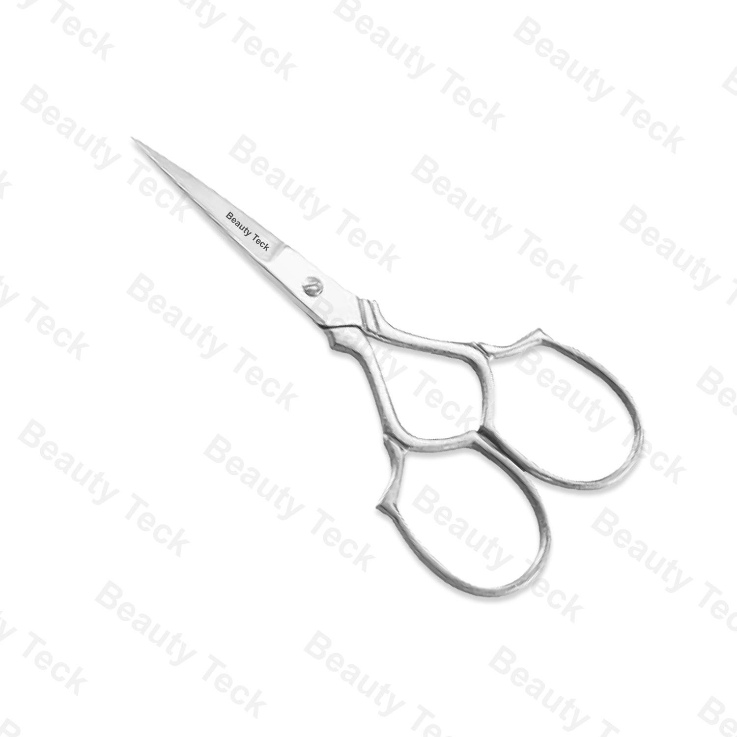 BEAUTY Teck Fancy Scissors (Color Coated, Straight) BTB2-1371