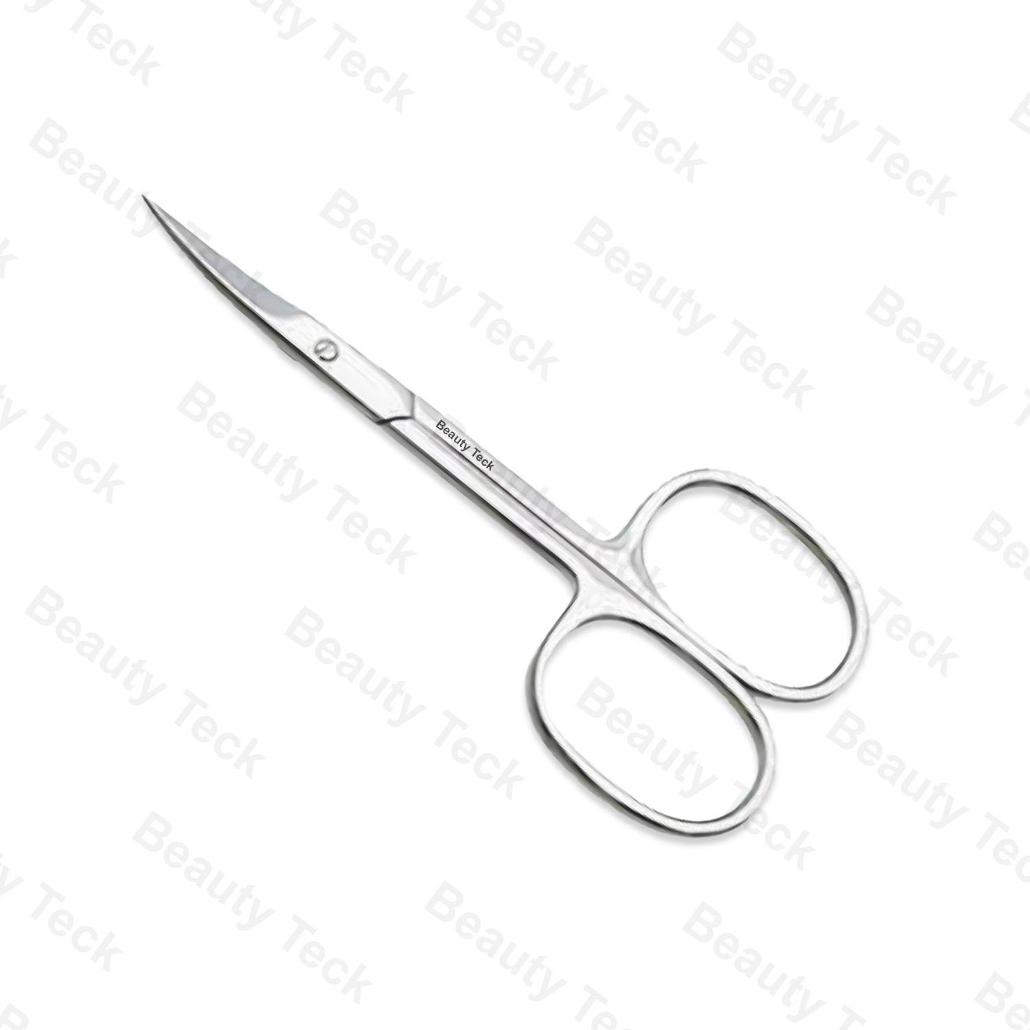 BEAUTY Teck Fine Cuticle Scissors (Euro Screw, Mirror/Satin) BTB2-1034