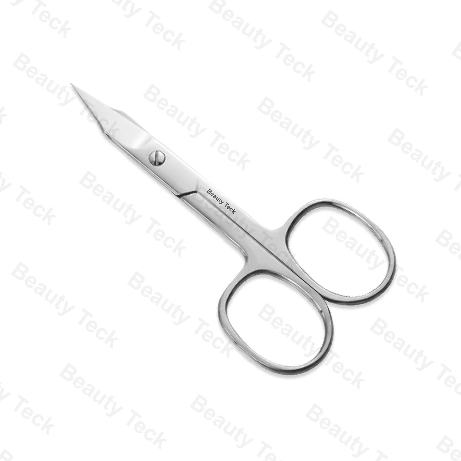 BEAUTY Teck Nail Scissors (Euro Screw, Mirror/Satin) Straight: BTB2-1190