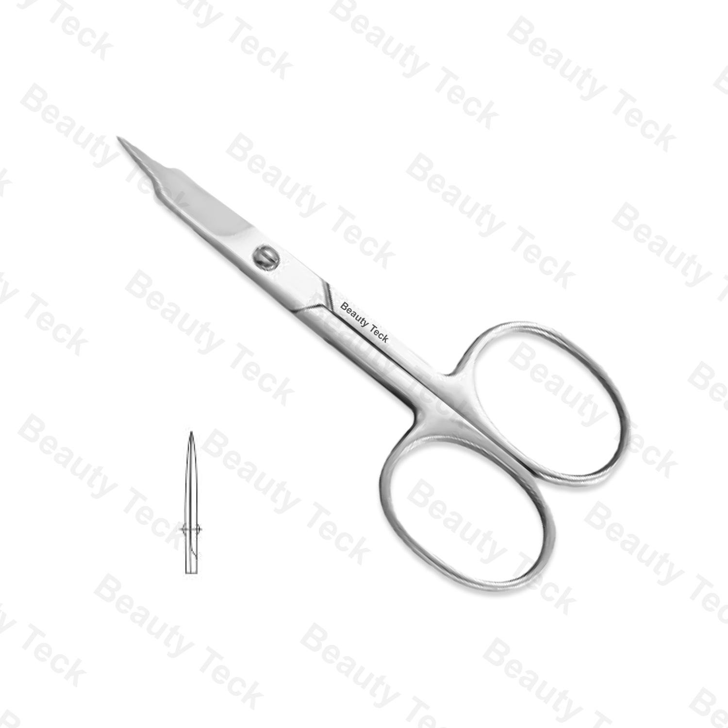BEAUTY Teck Nail Scissors (Euro Screw, Mirror/Satin)Straight: BTB2-1220
