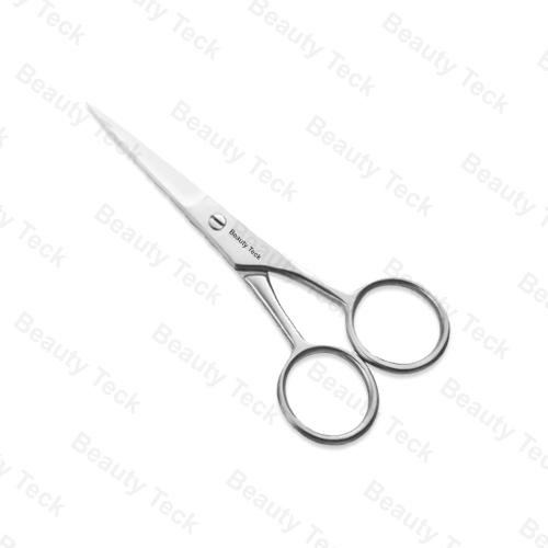 BEAUTY Teck Nail Scissors (Fix Screw, Mirror/Satin, Straight) BTB2-1298