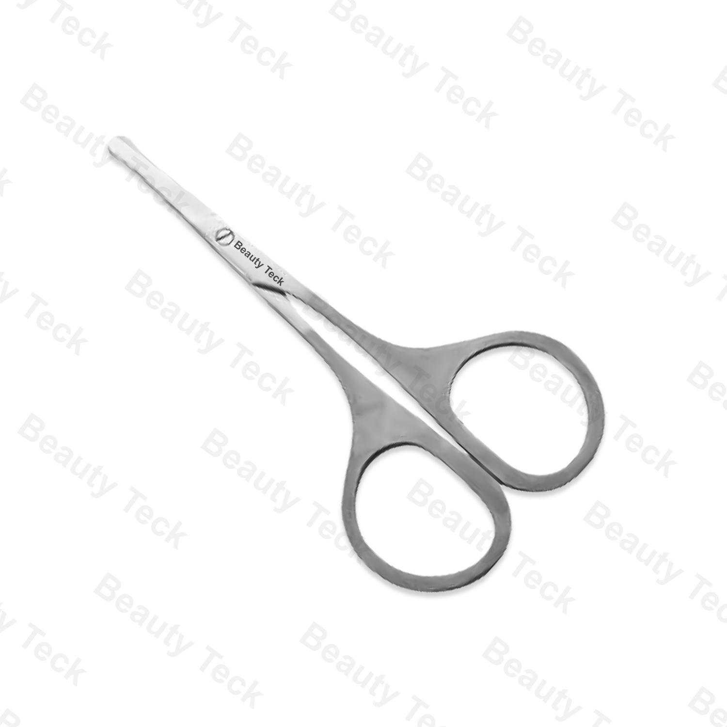 BEAUTY Teck Nose Scissors with Probe (Mirror/Satin, Straight) BTB2-1343