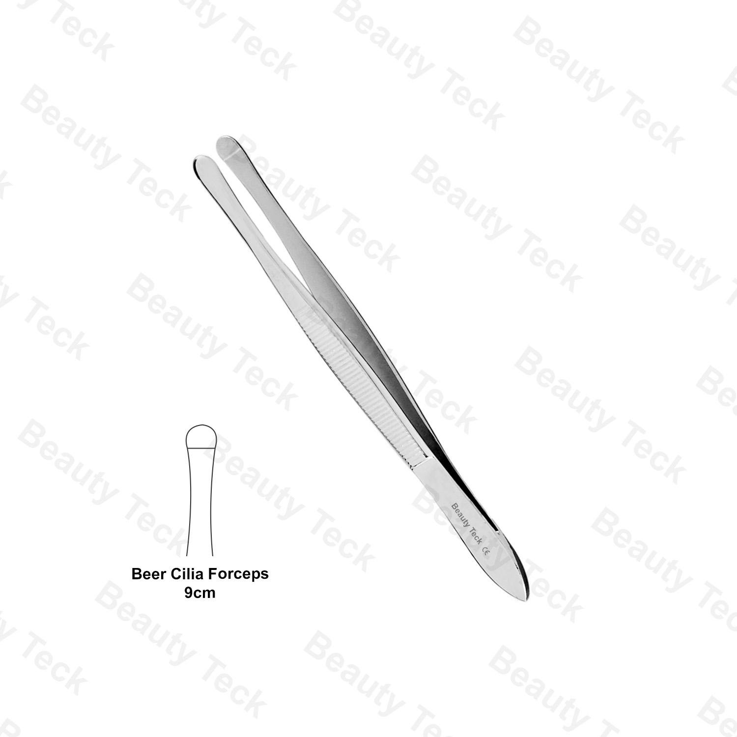 BEER CILIA FORCEPS (9cm)