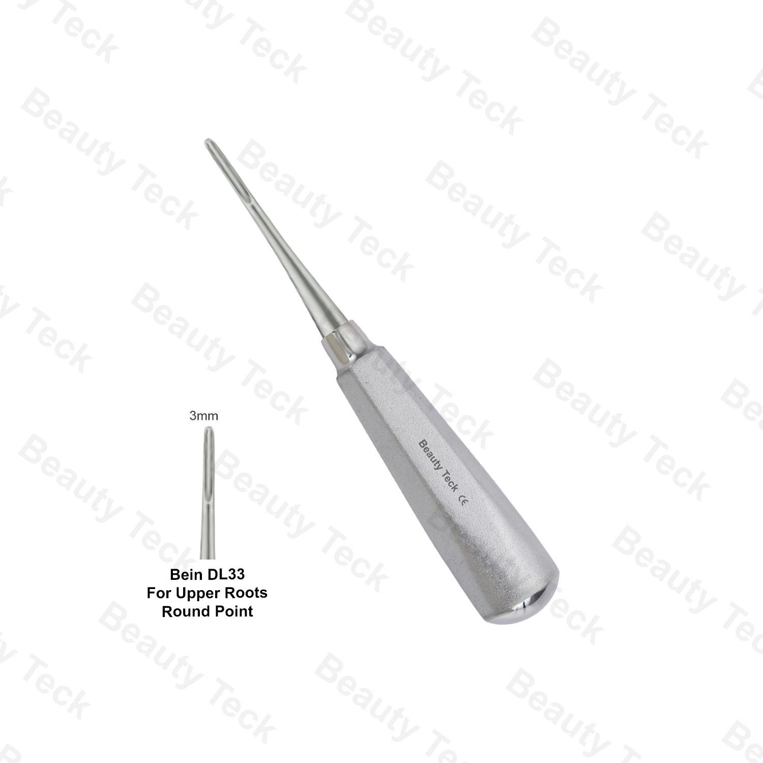 Bein DL 33 Root Elevator (Round Point for Upper Roots)