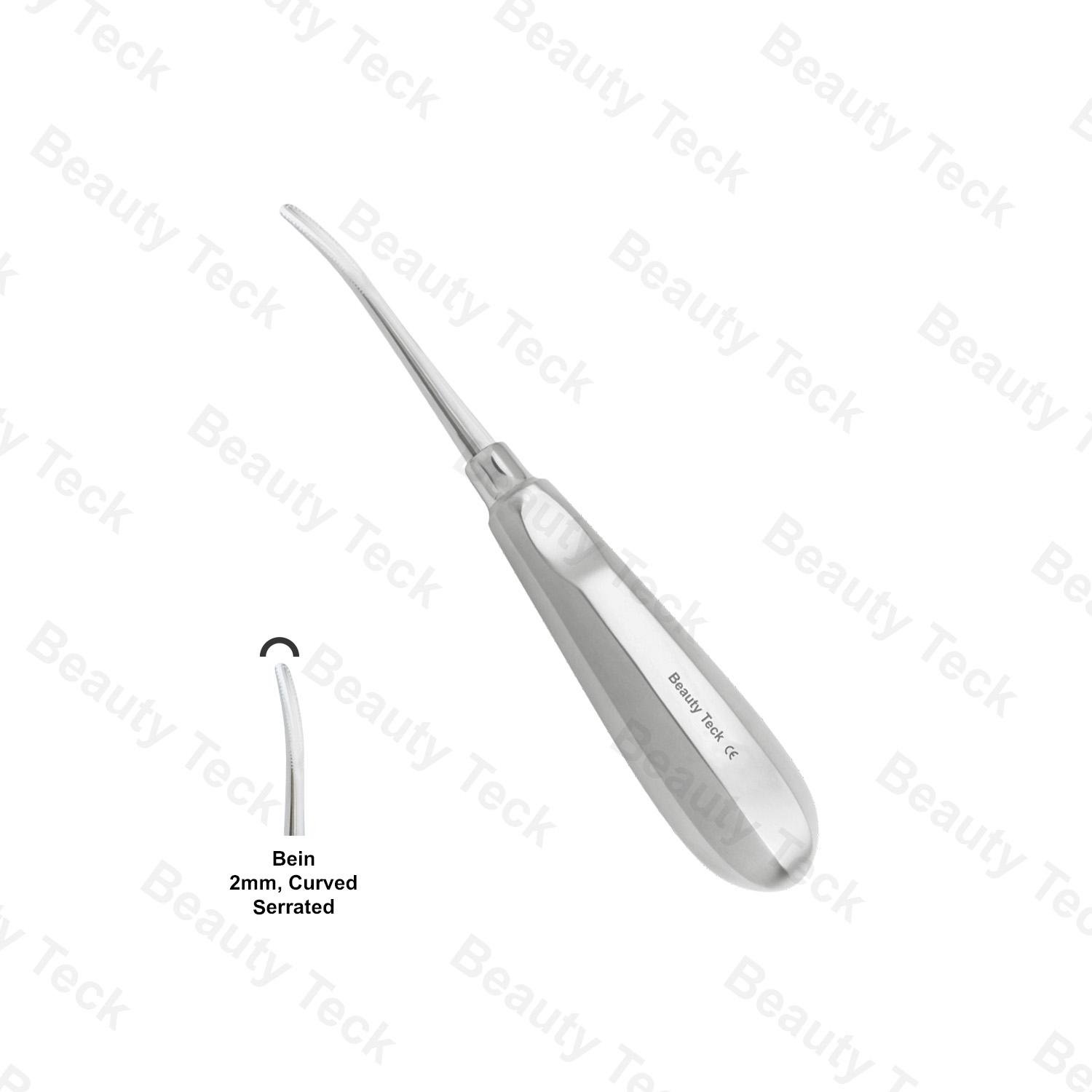 BEIN ROOTS ELEVATOR (BEIN 2mm, CURVED SERRATED)