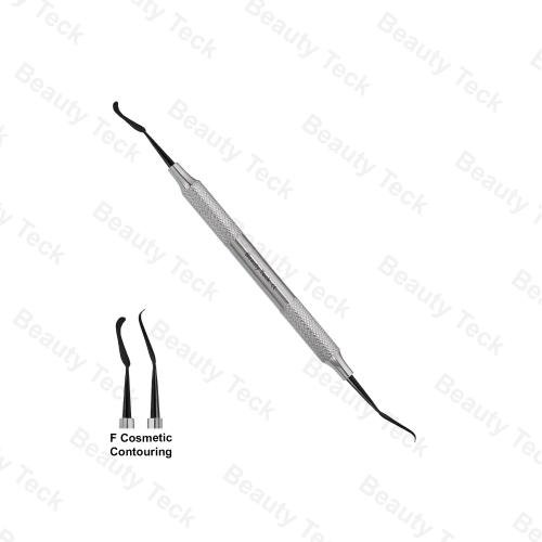 BLACK TITANIUM COLOUR COATED TIP INSTRUMENT (F COSMETIC CONTOURING)