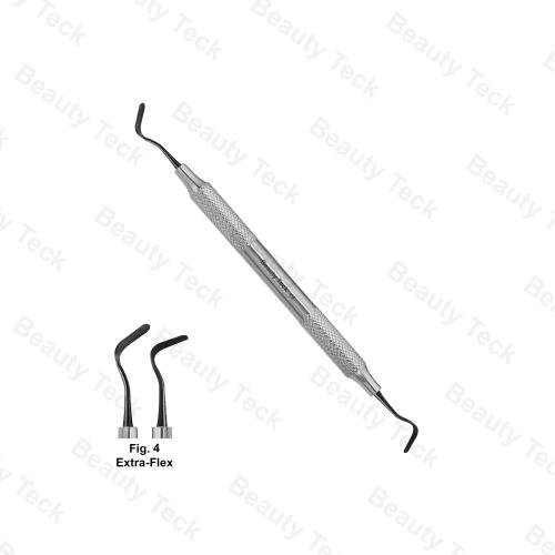 BLACK TITANIUM COLOUR COATED TIP INSTRUMENT (FIG.4 EXTRA-FLEX)