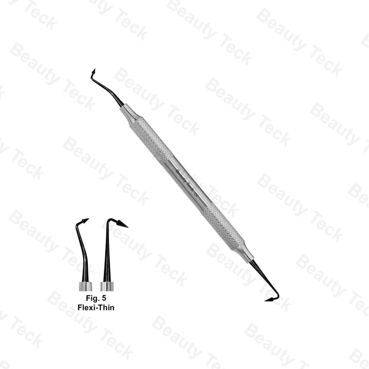 BLACK TITANIUM COLOUR COATED TIP INSTRUMENT (FIG.5 FLEXI-THIN)