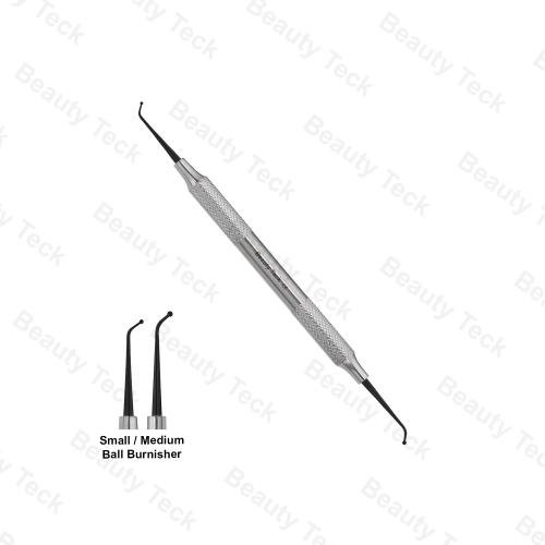 BLACK TITANIUM COLOUR COATED TIP INSTRUMENT (FREEDMAN SMALL/MEDIUM BALL BURNISHER)