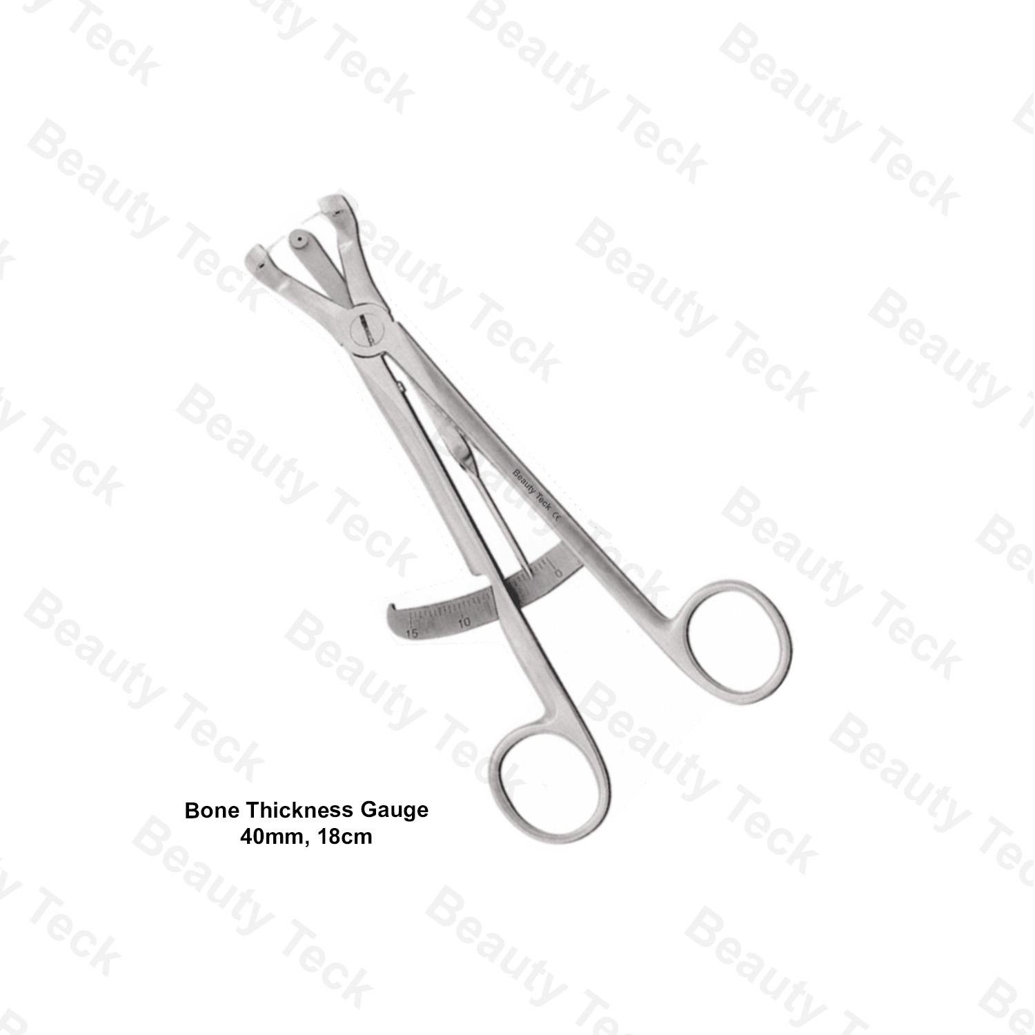 BONE THICKNESS GAUGE 40mm, 18cm
