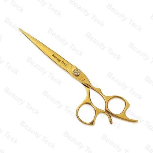 BTB1-1238 Series – Gold Titanium Coated Barber Scissors