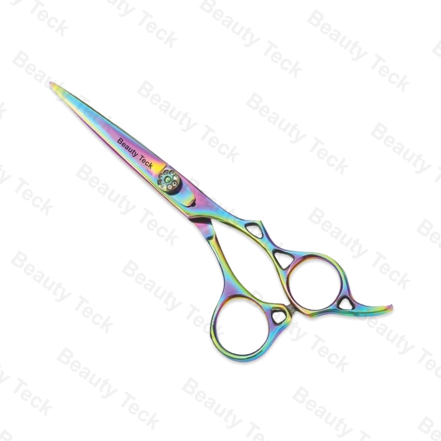 BTB1-1253 Series – Multi Titanium Coated Barber Scissors