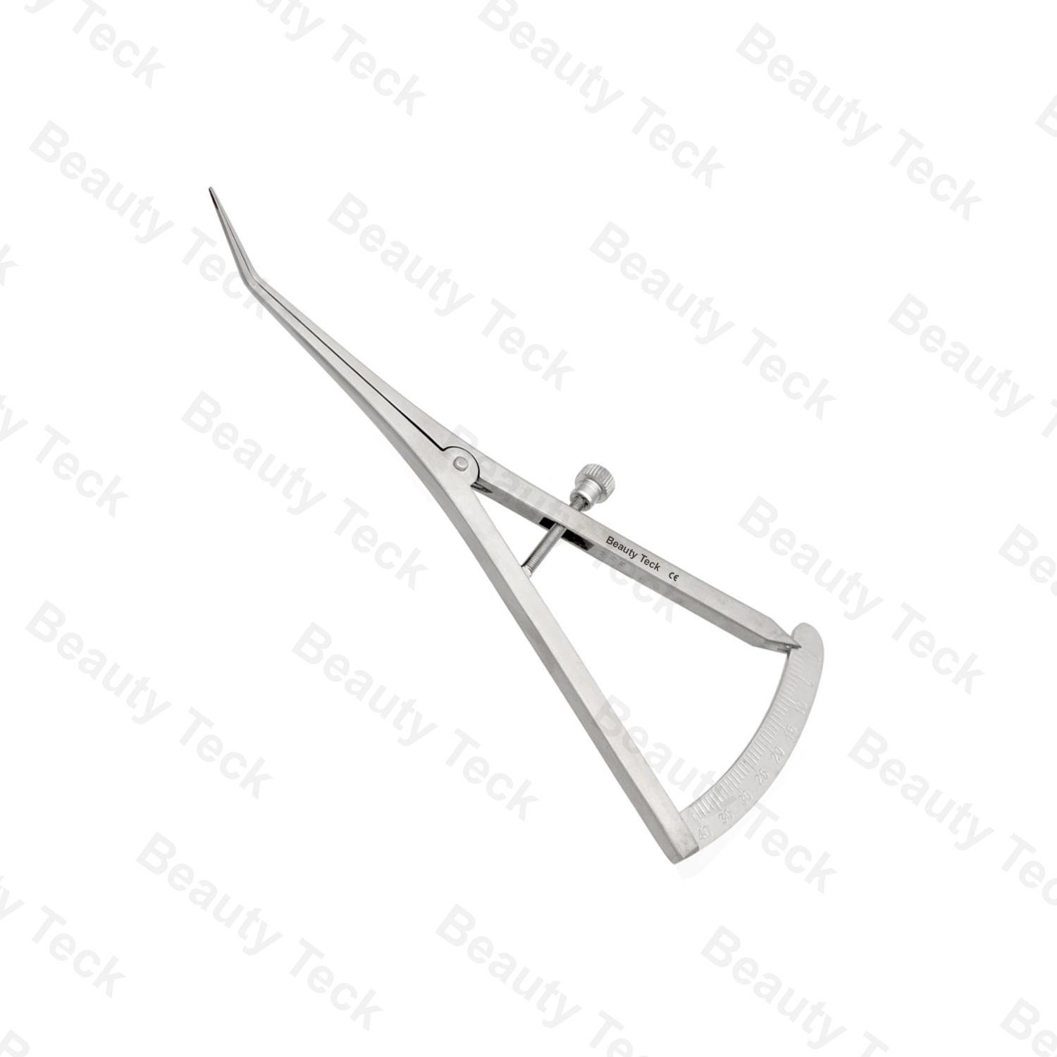 Castroviejo Caliper, Angled 18cm