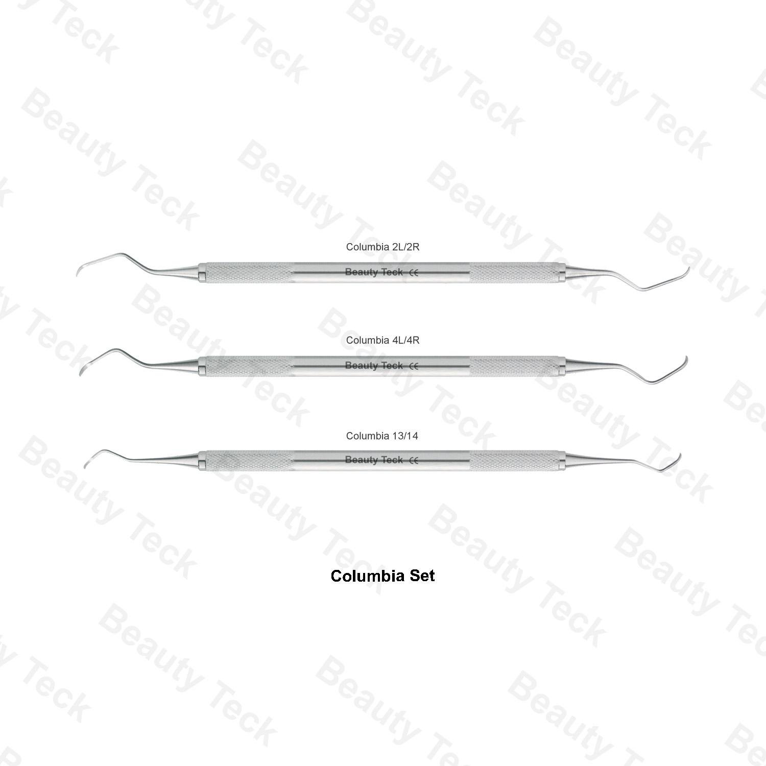 COLUMBIA CURETTE (SET OF 3 PCS)