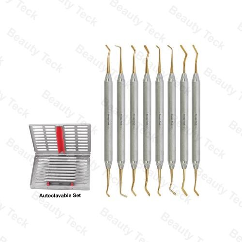 COMPOSITE FILLING INSTRUMENT AUTOCLAVABLE (SET OF 9 PCS)