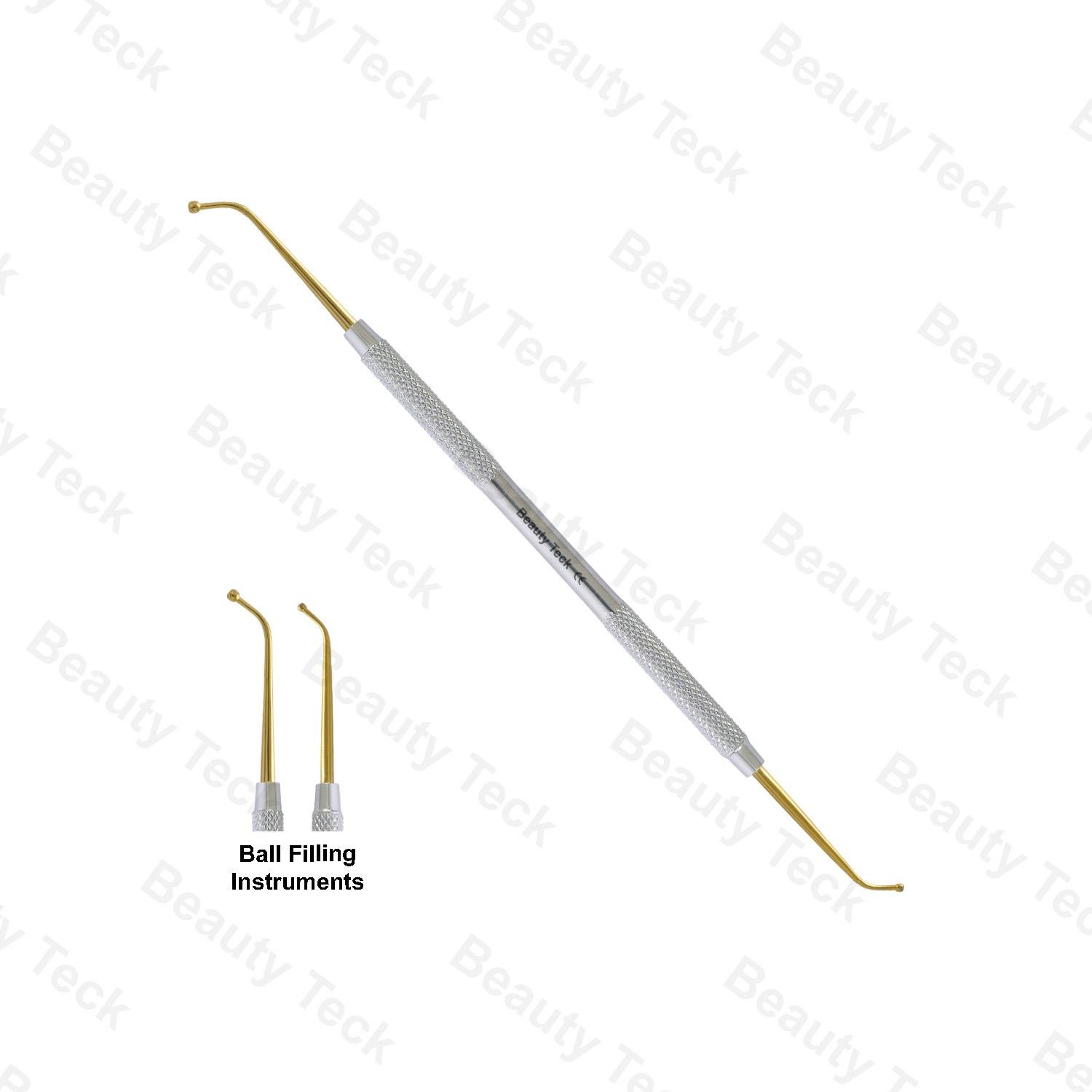 COMPOSITE GOLD TIP BALL FILLING INSTRUMENT