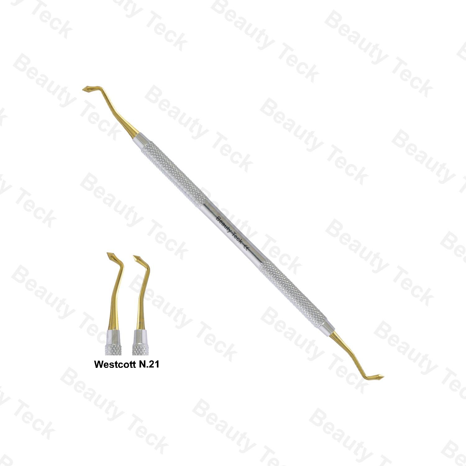 COMPOSITE GOLD TIP FILLING INSTRUMENT WESTCOTT N.21