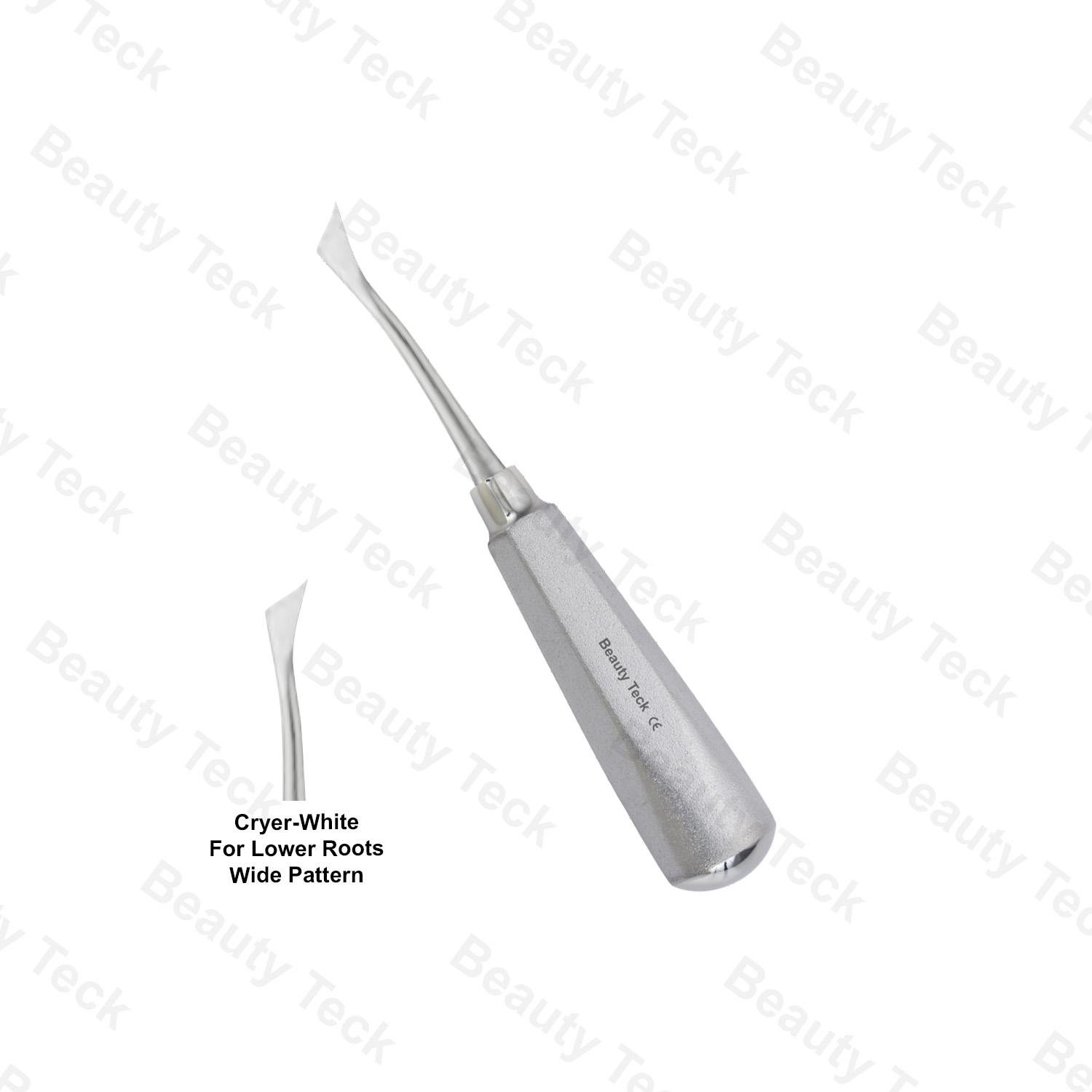Cryer-White Root Elevator (Wide Pattern for Lower Roots)