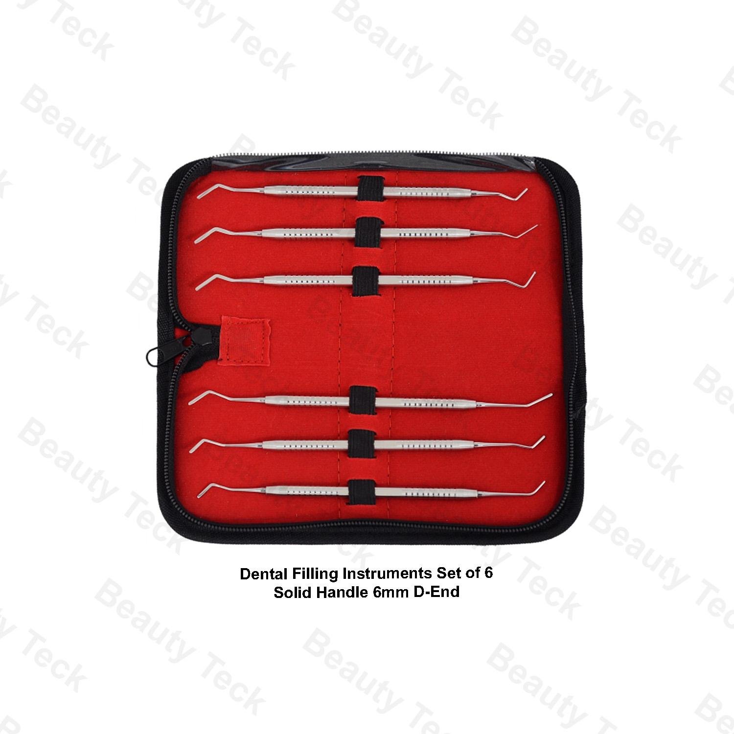 DENTAL FILLING (SET OF 6 PCS) SOLID HANDLE 6mm