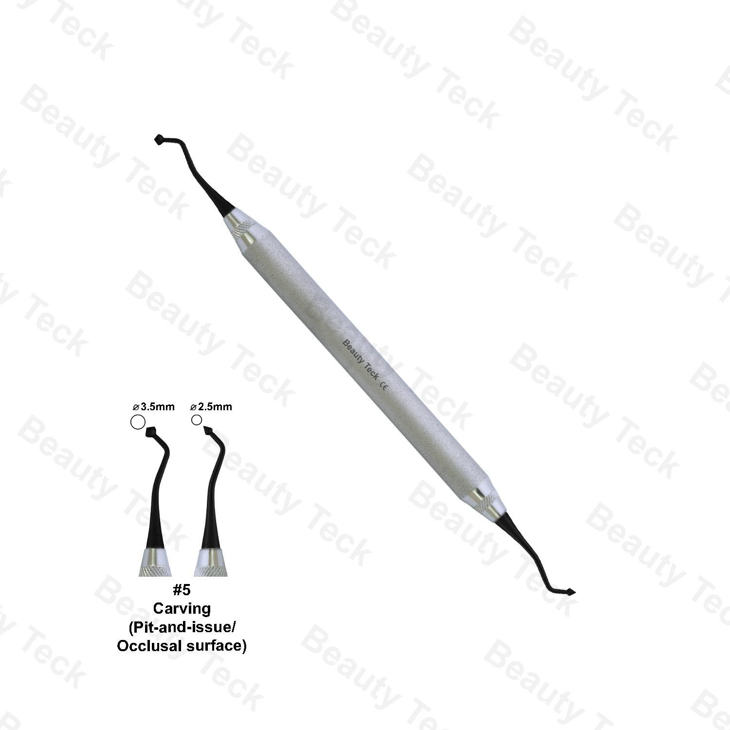 DIAMOND LIKE CARBON COATING 5 (PIT-AND-ISSUE/OCCLUSAL SURFACE)