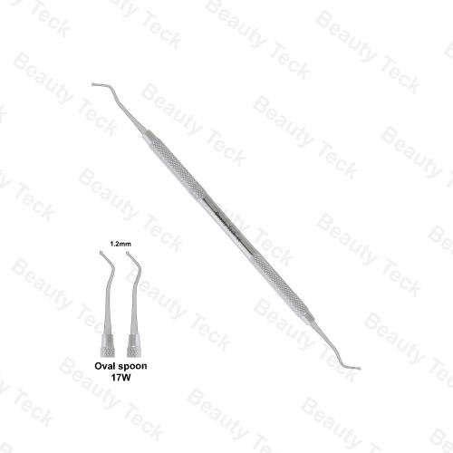 EXCAVATOR OVAL SPOON 17W (1.2mm)