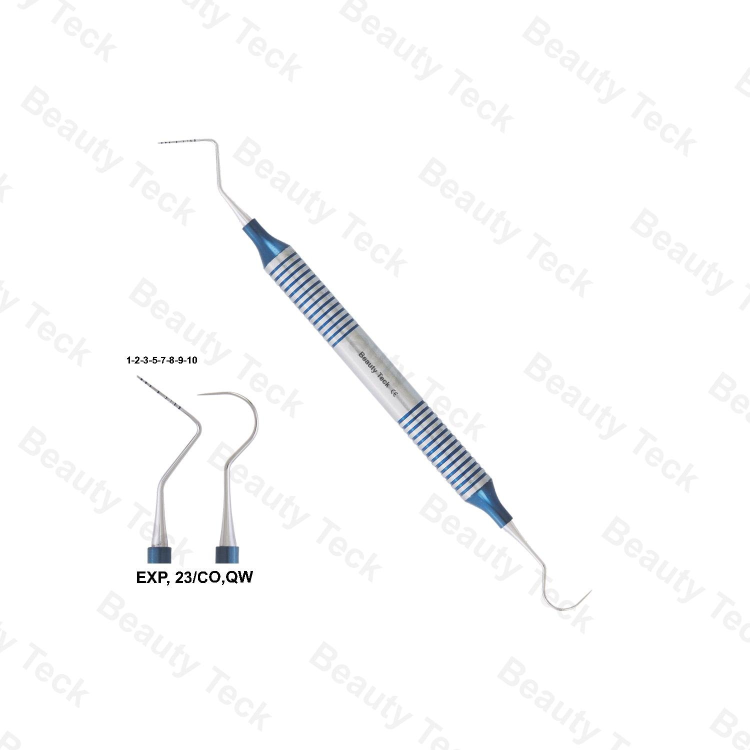 EXP, 23/CO-QW WILLIAM PROBE (DE, PLASMA COATED HANDLE)